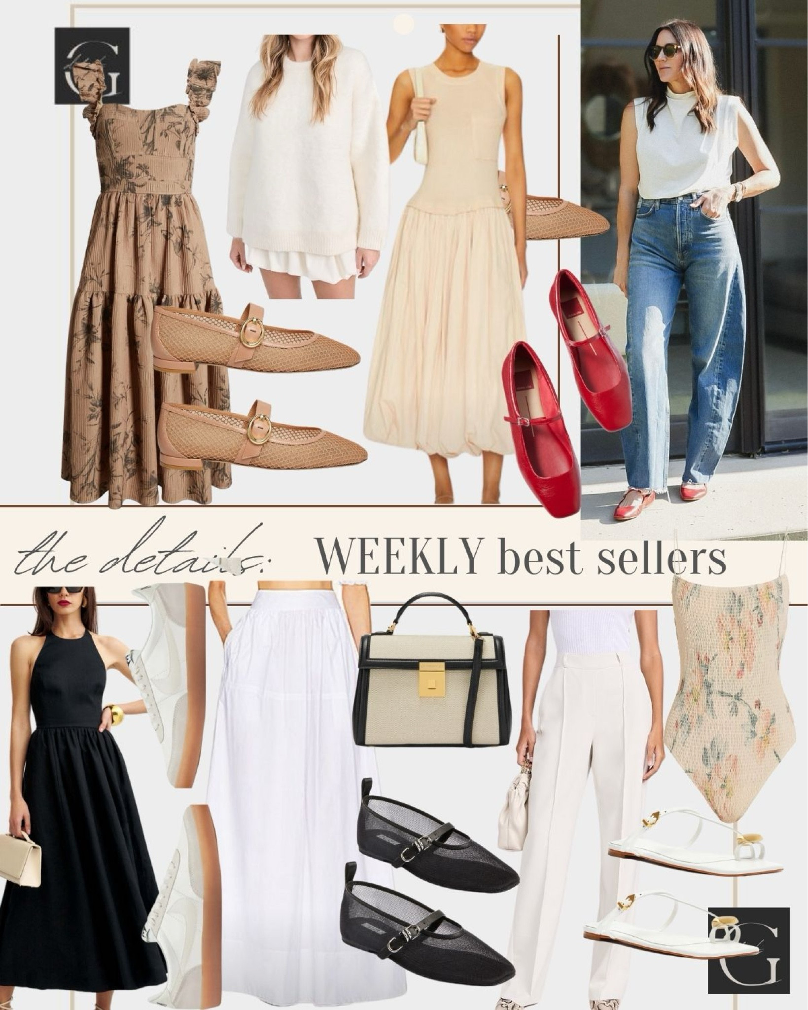 Weekly best sellers 

Fall outfit
Red flats
Dress
Jeans outfit 

#LTKBacktoSchool #LTKFallSale #LTKOver40