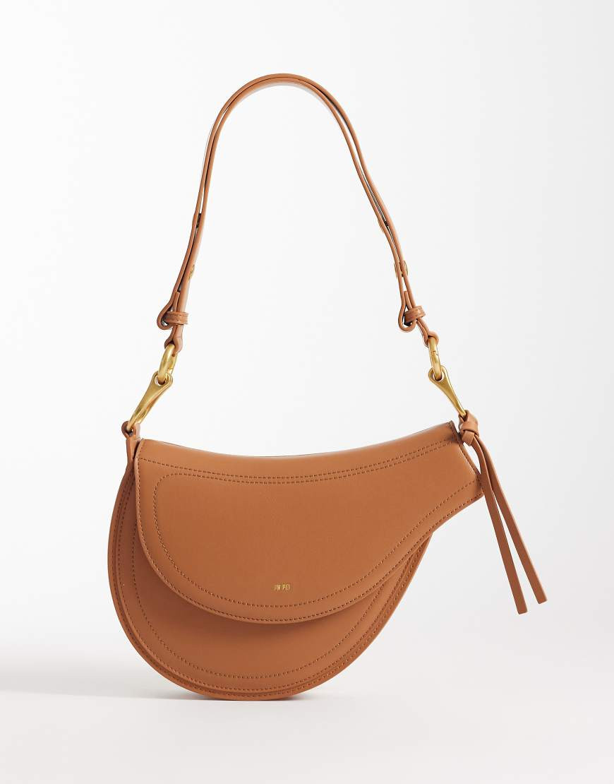 JW PEI Ashlie shoulder bag in brown | ASOS (Global)