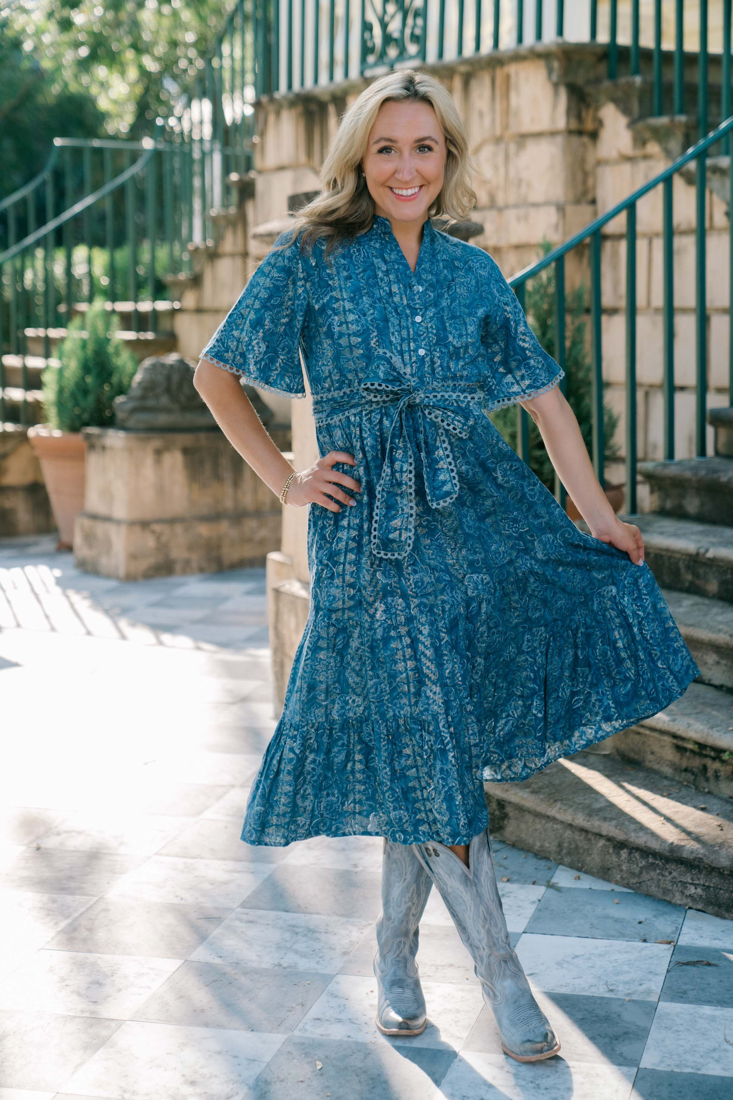 Raina | Cobalt | Victoria Dunn LLC