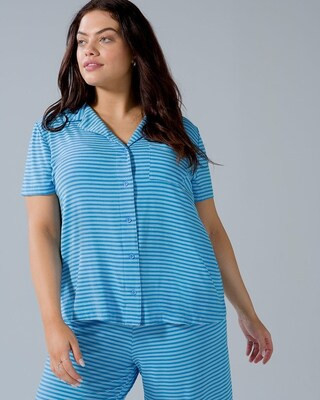 Short Sleeve Notch Collar | SOMA