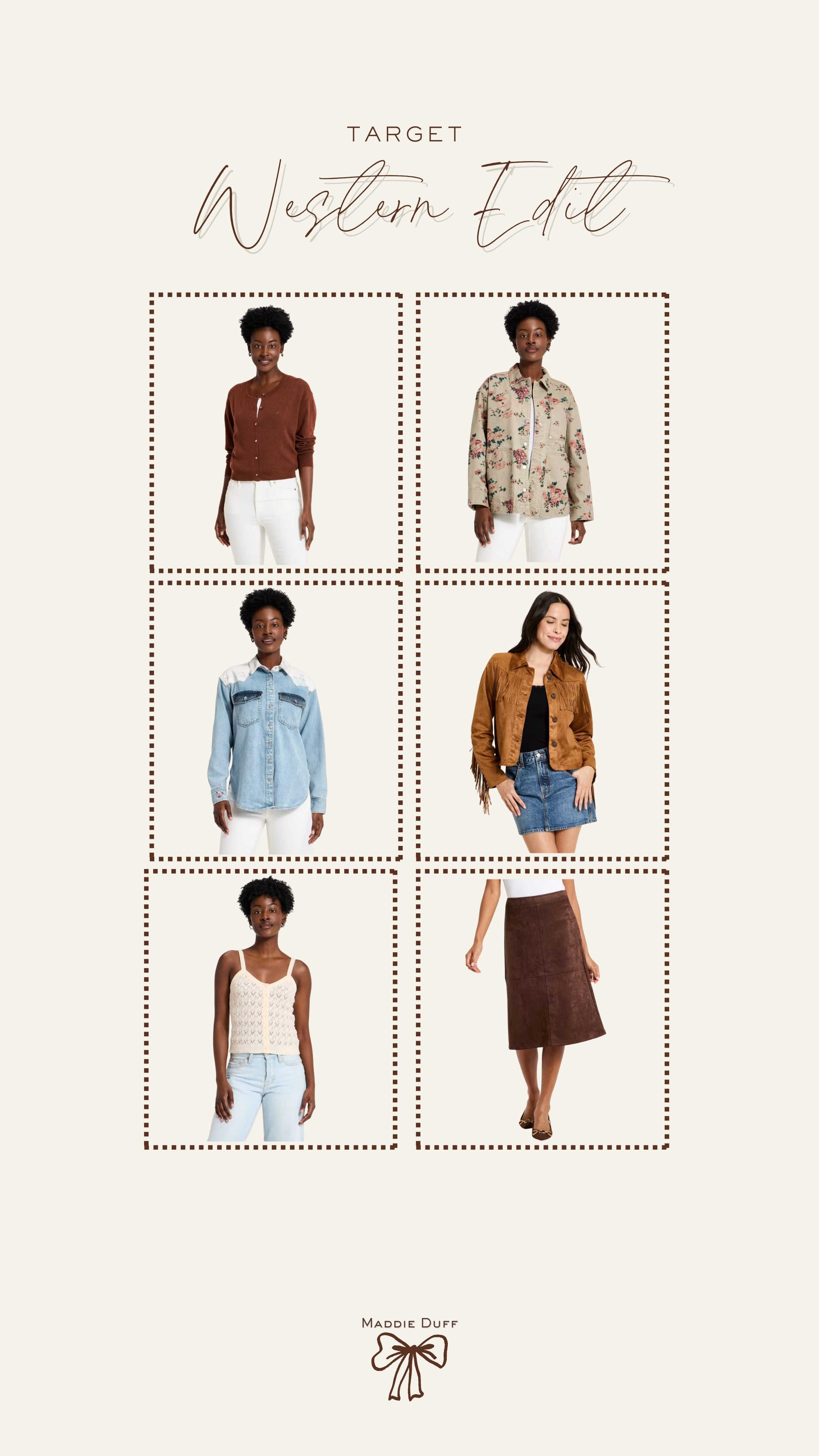 Target dropped the cutest western edit for spring!

spring fashion, target fashion, affordable outfits, mom outfits, western outfits  

 #LTKmomlife