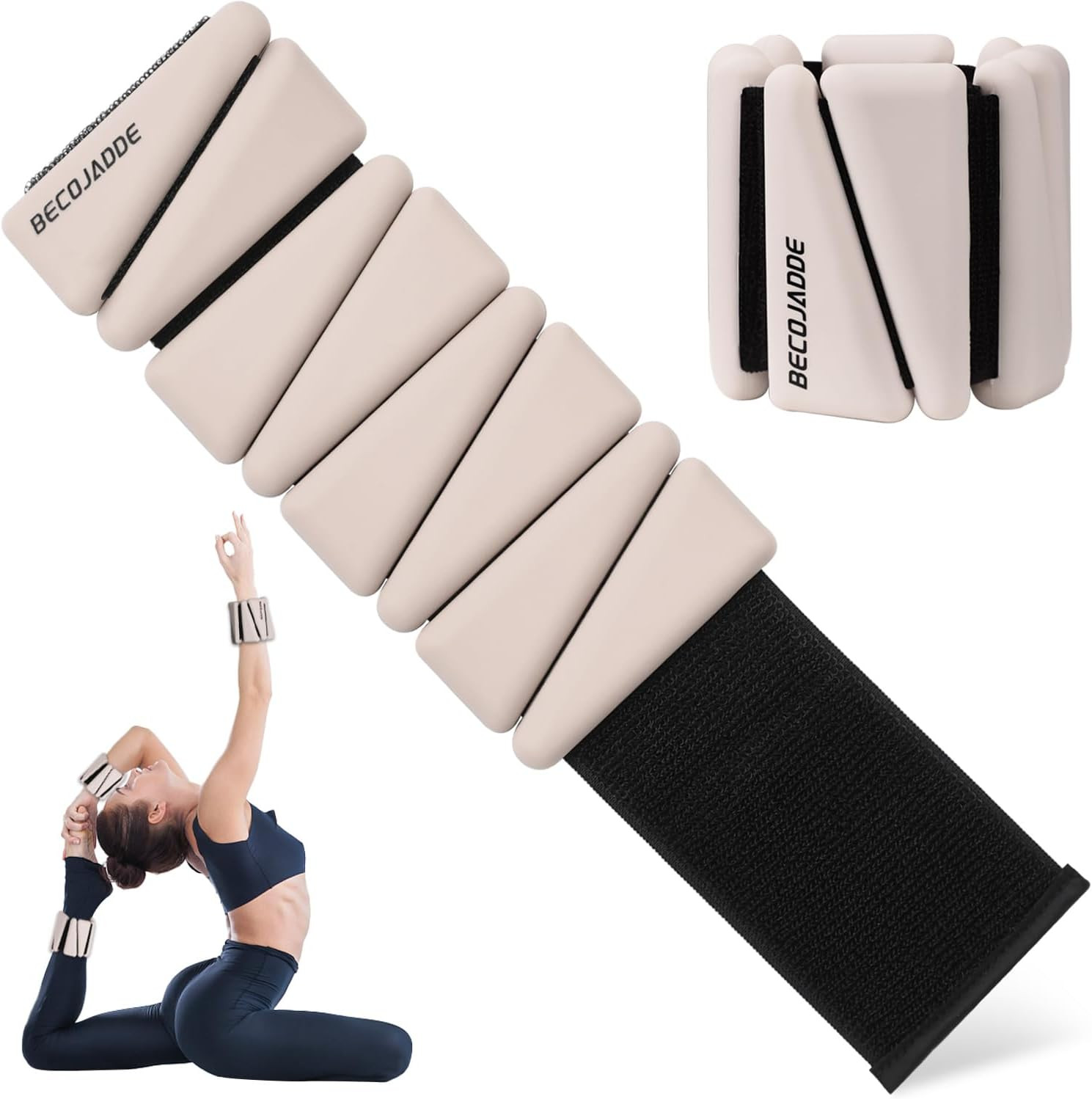 Ankle Weights Set von 2 (Je 0.45kg / 0.9kg) für Frauen Männer Gewichtsmanschetten für Beine un... | Amazon (DE)