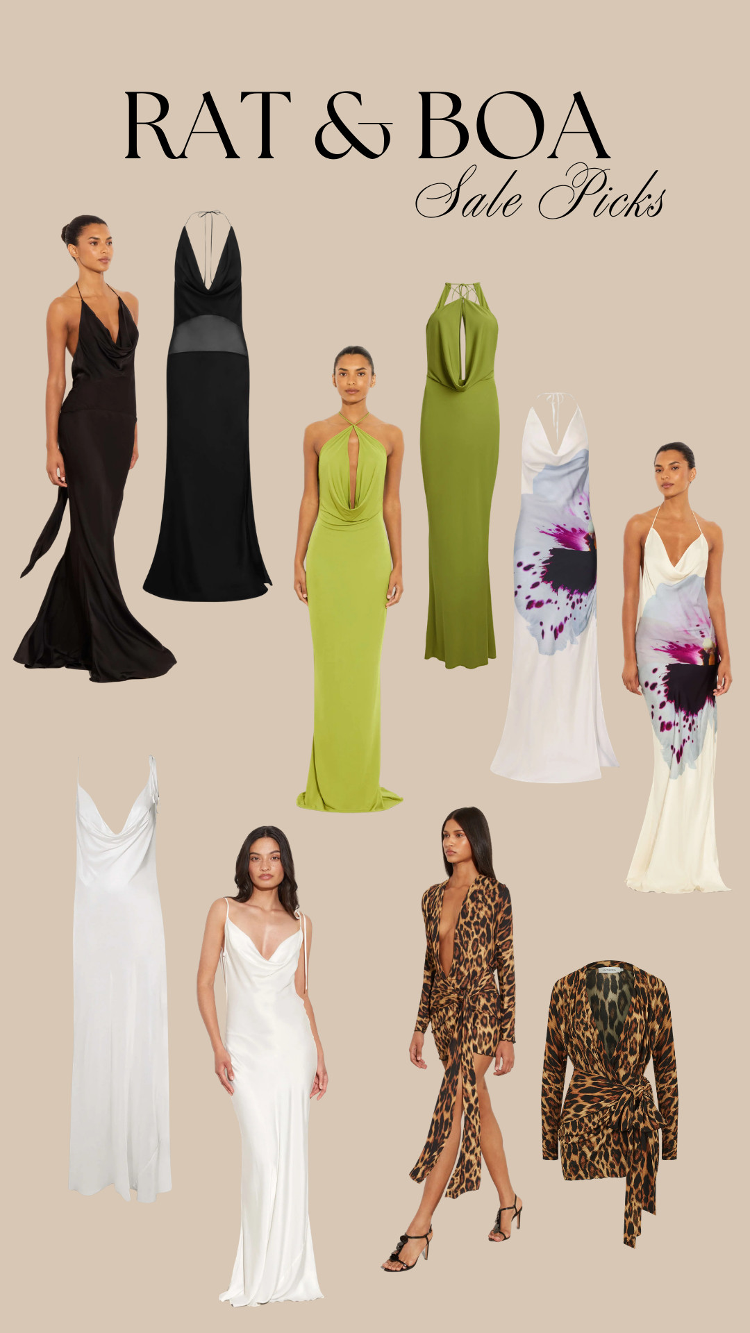 My Favourite Picks from the Iconic Bi-Annual Rat & Boa Edit 
Spring Dressing, Wedding Guest Edit, Summer Dresses, Leopard Print, Black Dress, Spring Colours, Bridal 

 #LTKspring #LTKsale #LTKdresses
