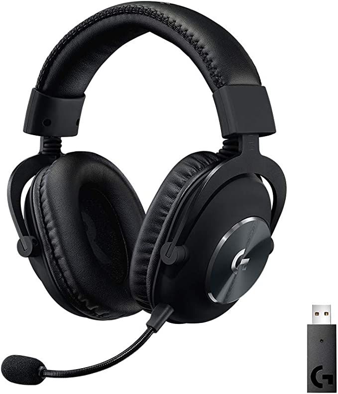 Logitech G PRO X Wireless Lightspeed Gaming Headset with Blue VO!CE Mic Filter Tech, 50 mm PRO-G ... | Amazon (US)