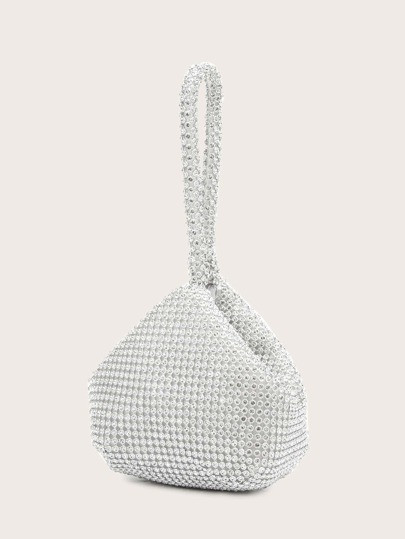 Rhinestone Decor Clutch Bag | SHEIN