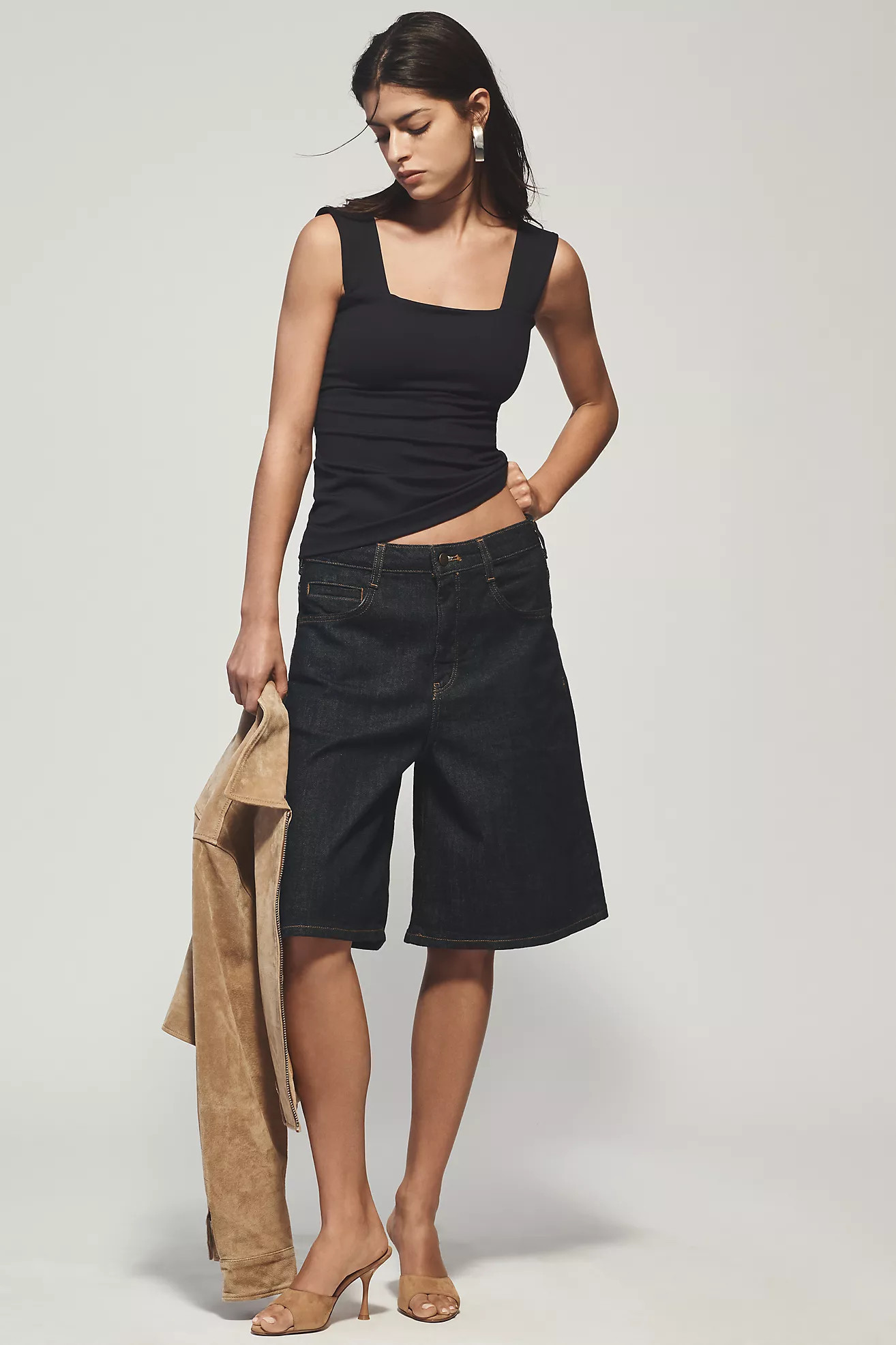 Susana Monaco Essential Wide-Strap Tank | Anthropologie (US)