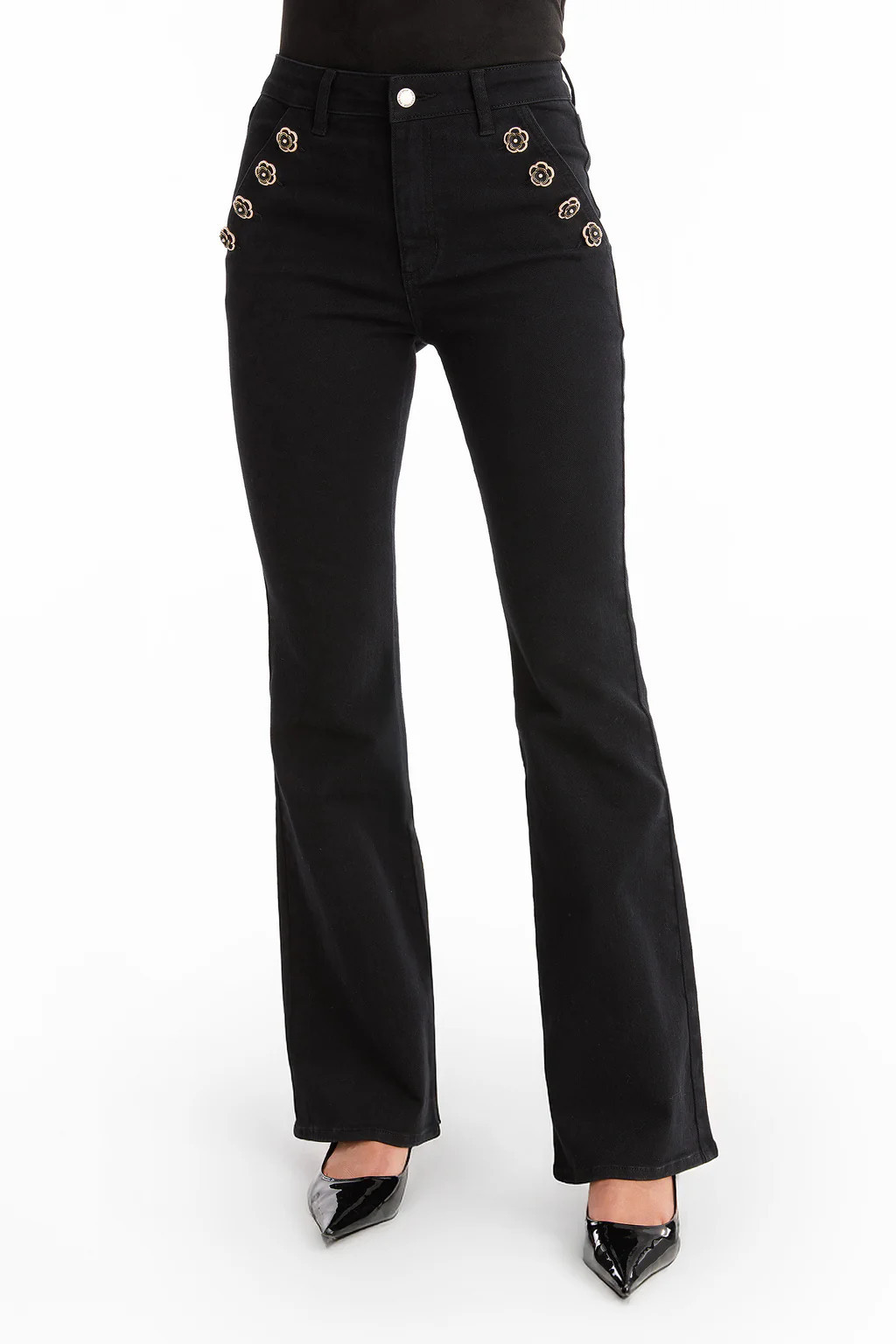 Allegra Rose Jean - Black | The Noli Shop