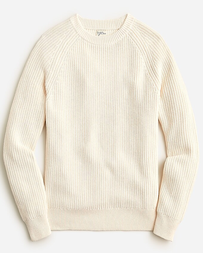Heritage cotton shaker-stitch sweater | J. Crew US