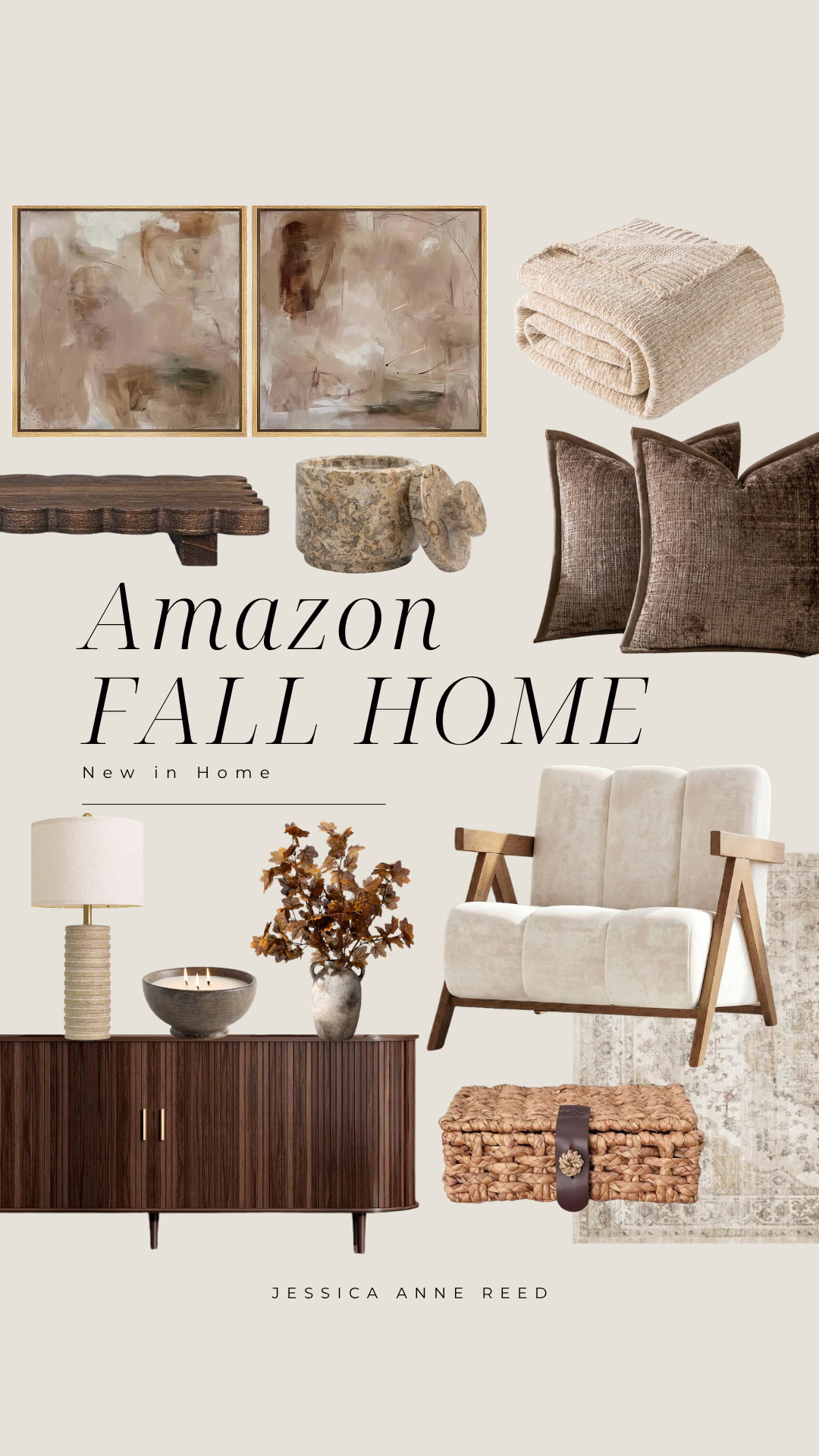 Neutral Amazon Fall Home Decor new arrivals featuring affordable, designer-inspired finds to give your home a warm, elevated look for autumn. From cozy throw blankets, ceramic vases, faux fall stems, candles, wood accents, coffee table decor to modern organic home accessories, these Amazon finds make decorating for fall easy and budget-friendly. Follow for the best Amazon home finds, fall decorating ideas, trending home decor, cozy home inspiration, and weekly new arrivals. 

 #LTKSeasonal #LTKHome