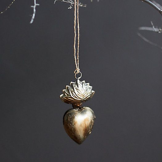 Heart Locket Ornament, Small | Terrain
