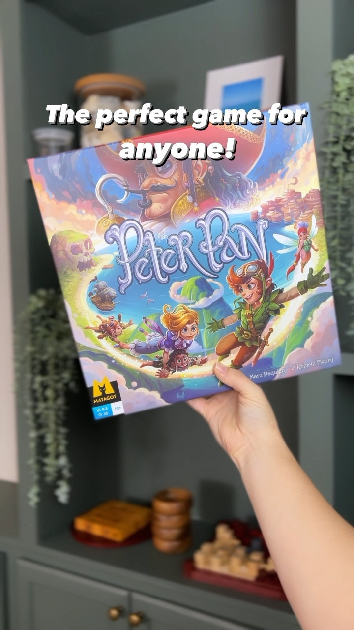 Peter Pan, or Pan’s Island as it is also called, is a cooperative deduction game. Great for ages 8+

#LTKkids #LTKfamily #LTKhome