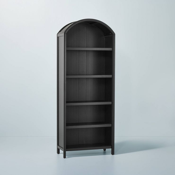 Grooved Wood Arch Bookcase - Hearth & Hand™ with Magnolia | Target