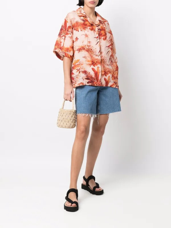 Irei straw bucket bag | Farfetch (RoW)