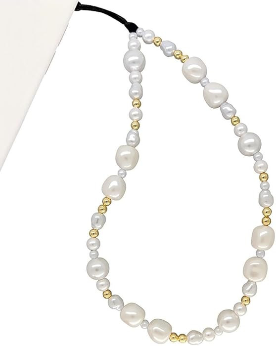 Beaded Phone Charm Y2K Kawaii Handmade Acrylic Phone Lanyard Wrist Strap for Camera Bag Airpods K... | Amazon (US)