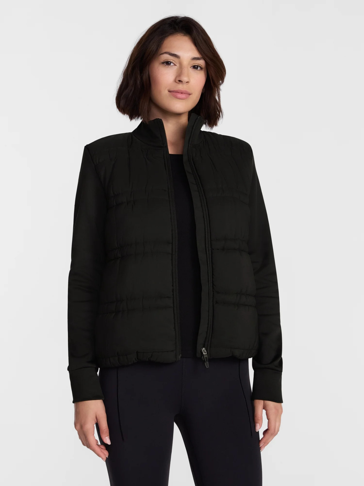 Avia Women's Hybrid Jacket with Long Sleeves, Sizes XS-XXXL | Walmart (US)