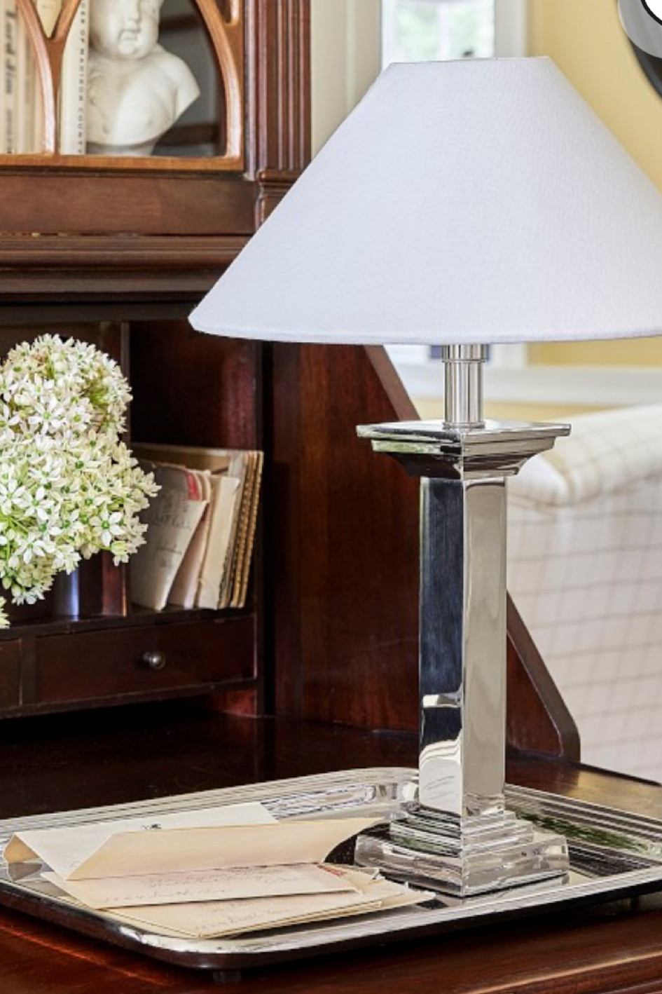 THIS LAMP FROM THE @WILLIAMSSONOMAHOME X @JYOUNGDESIGNHOUSE COLLABORATION IS SO GOOD. CLASSIC AND COMES WITH THE SHADE FOR UNDER $225.

#LTKHome