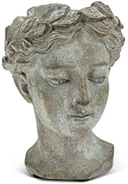 Abbott Collection 27-GODDESS-535-XS Xs Women Head Planter-6.5" H, 6.5 inches H, Grey | Amazon (US)