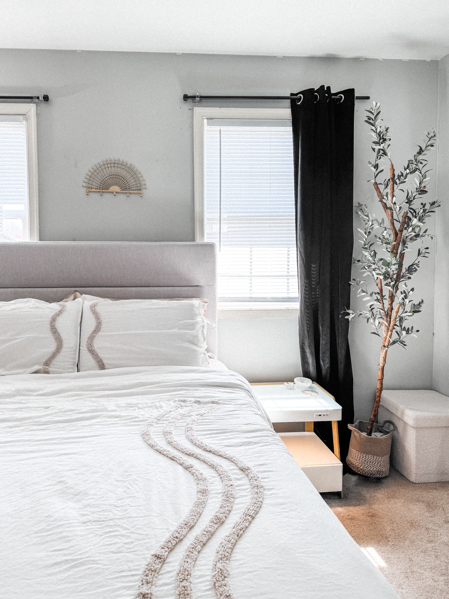 loving how my bedroom is coming together as i slowly work on decluttering & organizing; my new bedding set blends effortlessly & is exactly what i was looking for 😍

#LTKhome #LTKsalealert #LTKSeasonal