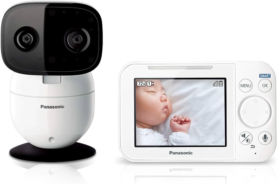 Panasonic Baby Monitor with Camera and Audio, 3.5” Color Video, Extra Long Range, Secure Connec... | Amazon (US)