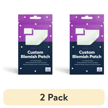 (2 pack) Hanhoo Face and Body Blemish Patch with Hydrocolloid, Non Medicated, Acne Treatment for All Skin Types, 2Ct. | Walmart (US)