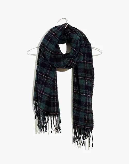 Beattie Plaid Scarf | Madewell