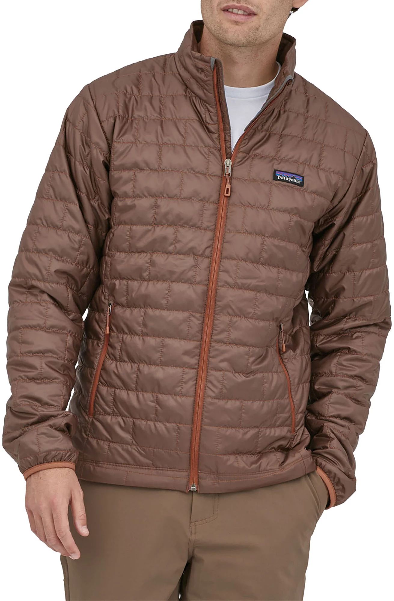 Patagonia Men's Nano Puff Jacket, Small, Cone Brown | Dick's Sporting Goods