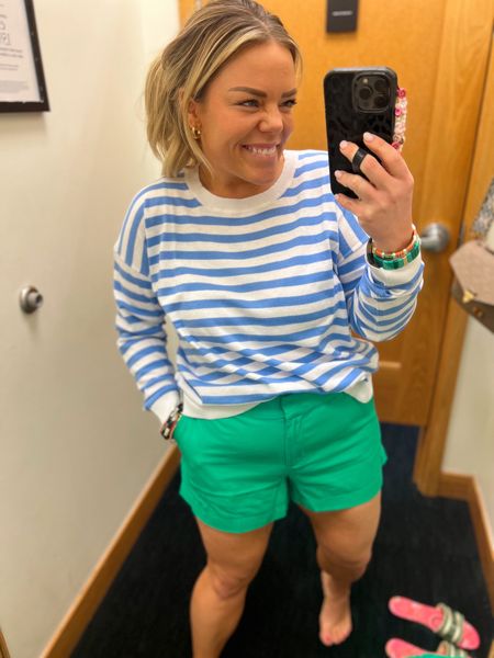 Blue and green spring preppy outfit idea chino shorts striped sweater Jcrew Factory Dresses travel outfits wedding guest dresses beach swim sandals cocktail dresses home decor living room coffee table patio furniture Valentine’s Day outfit work outfit date night rug sneakers resort wear bedroom

#LTKSeasonal #LTKSale #LTKFestival