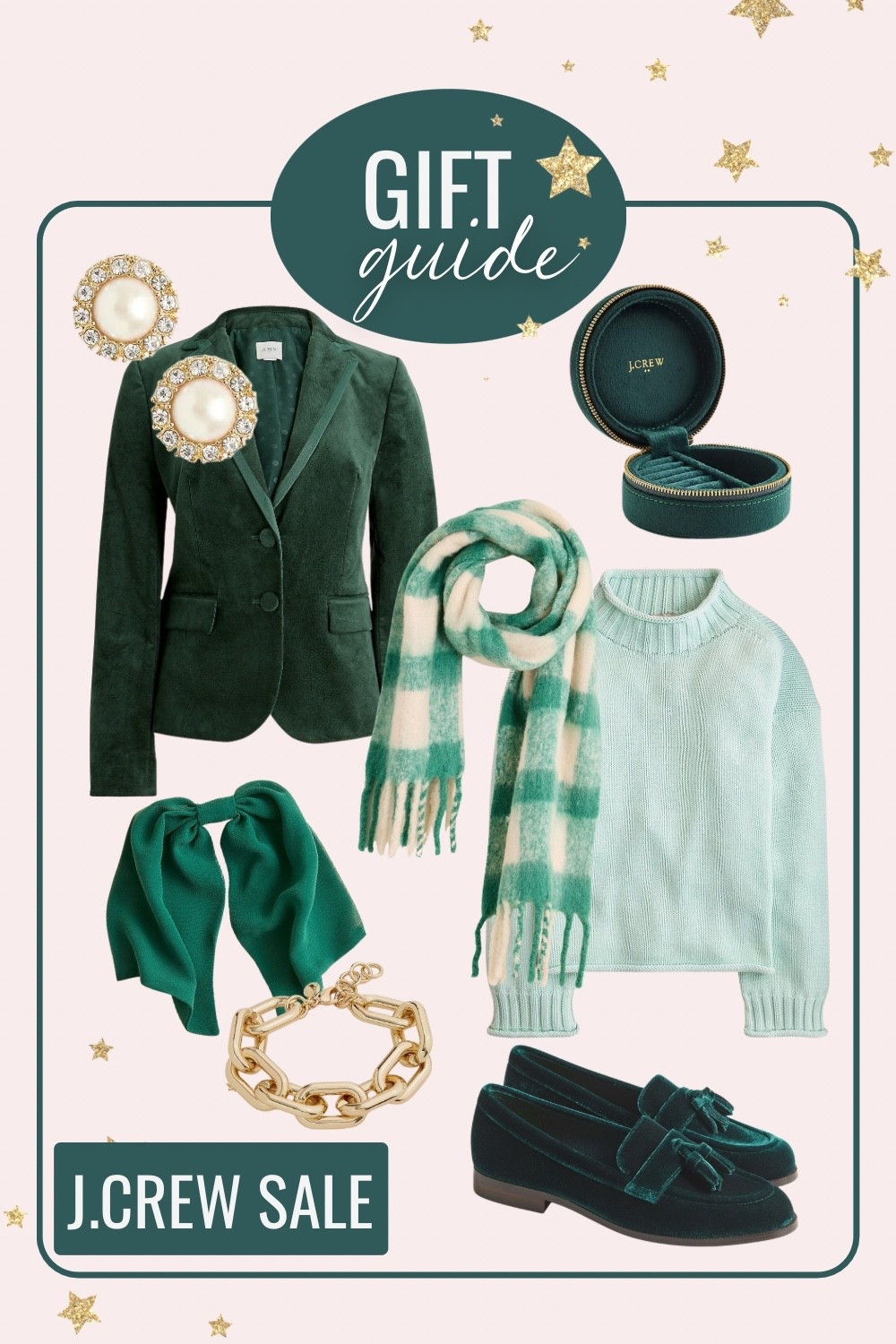 Get 50% off pre-winter picks and 30% (almost) everything else!  My faves include their velvet pieces, fair isle sweaters, tartan bow heels, plaid scarves, and their sparkly statement earrings! Love that they have matching family holiday outfits too 😍😍😍 

#jcrew #jcrewfactory #fairislesweater #tartan #booties #bowearrings #bow

#LTKU #LTKootd #LTKFindsUnder100 #LTKFindsUnder50 #LTKSaleAlert #LTKCyberWeek

#LTKGiftGuide #LTKHoliday