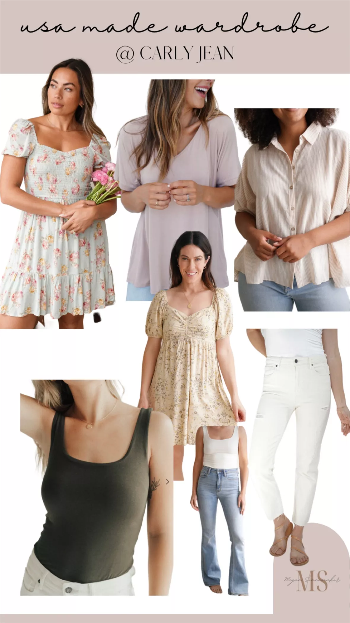 CARLY SUMMER CAPSULE WARDROBE