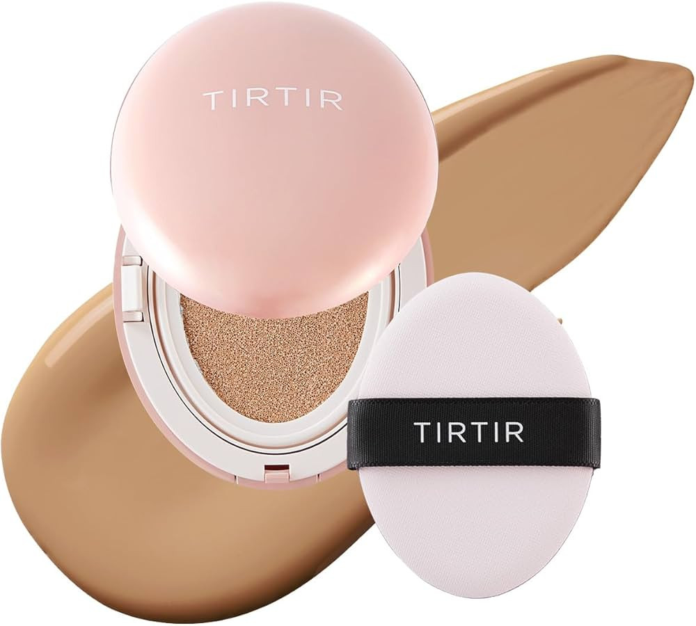 [*Mini Size*] TIRTIR All Cover Pink Cushion | Korean Cushion Foundation, (#29N Natural Beige, 0.1... | Amazon (US)
