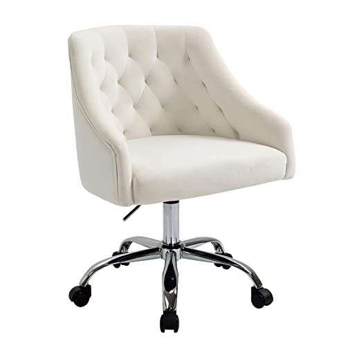 ATTICA Home Office Desk Chair Modern Velvet Office Computer Chair Height Adjustable Mid-Back Task... | Amazon (US)