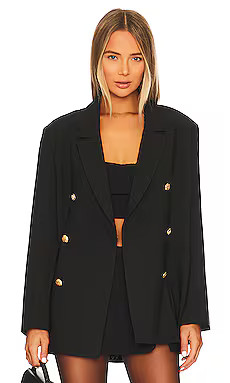 Bardot Odyssey Blazer in Black from Revolve.com | Revolve Clothing (Global)