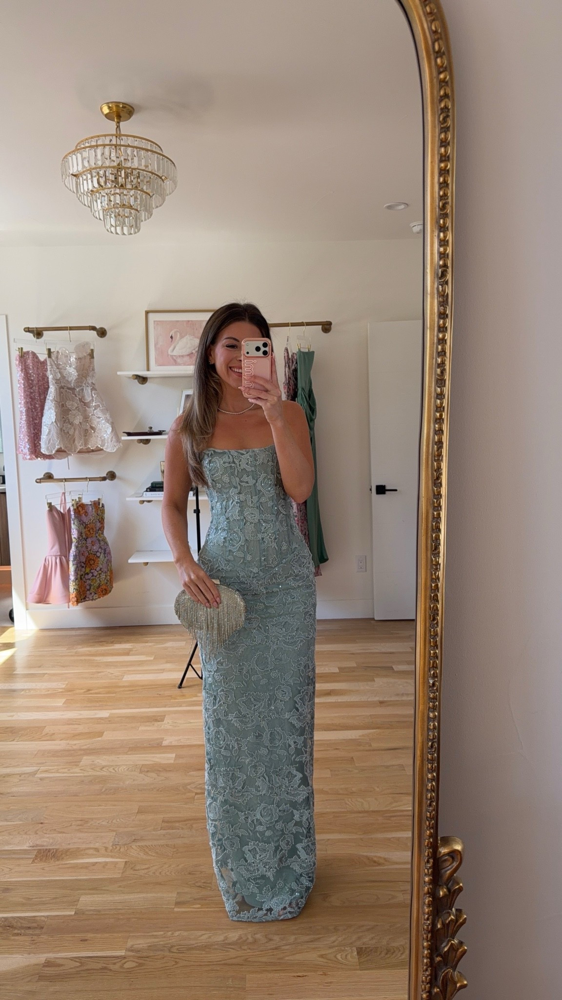 sage green strapless corset gown with floral lace and beaded embroidery fall wedding guest dress for every girl 💍

I’m 5’4” & wearing my usual smalls/2

fall wedding guest dresses, wedding guest dresses, cocktail dresses, semi-formal dresses, black tie wedding guest dresses, destination wedding guest dresses, garden party dresses, wedding guest outfit ideas, fall dresses, autumn dress

#LTKWedding #LTKU #LTKootd