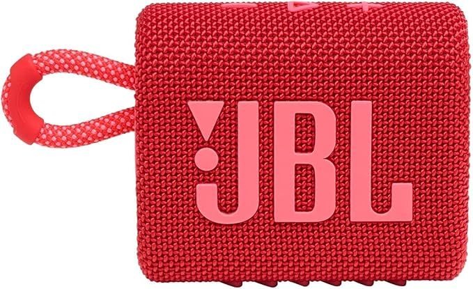 JBL Go 3: Portable Speaker with Bluetooth, Built-in Battery, Waterproof and Dustproof Feature - R... | Amazon (US)