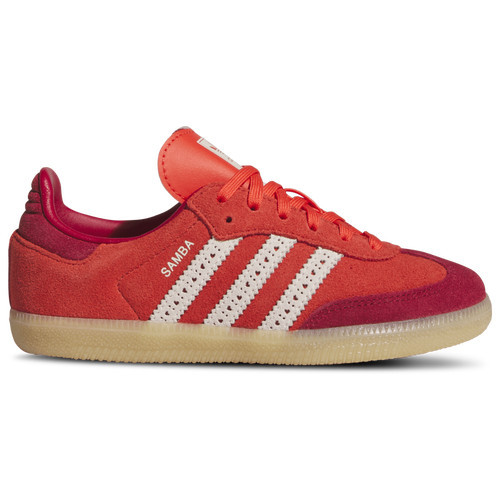 adidas adidas Originals Samba - Girls' Preschool Red/Red/White Size 3.0 | Champs Sports