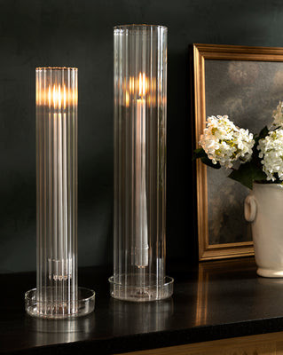 Kalina Ribbed Candle Sleeve Small | McGee & Co. (US)