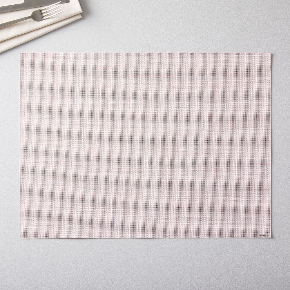 Chilewich Easy-Care Mini Basketweave Placemats | West Elm (US)