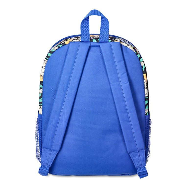 Wonder Nation 16" Backpack, Dino Comic Reflex Blue | Walmart (US)