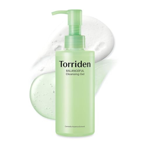 Torriden BALANCEFUL Cleansing Gel 200ml (6.76 fl. oz.) | Low pH Cleanser | Gentle Facial Cleanser that Soothes, Calms, and Hydrates | 5 types of Centella Asiatica Extracts | Amazon (US)