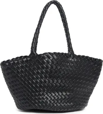 URBAN EXPRESSIONS HANDBAGS Woven Faux Leather Tote Bag | Nordstromrack | Nordstrom Rack