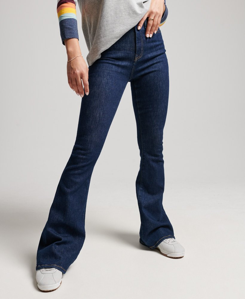 High Rise Skinny Flare Jeans | Superdry (UK)