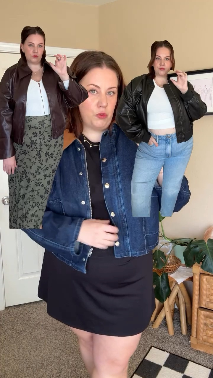 3 outfits for 3 different jackets for some 🍁Fall Inspo Vibez🍂 

Let me know which outfit is your fav!