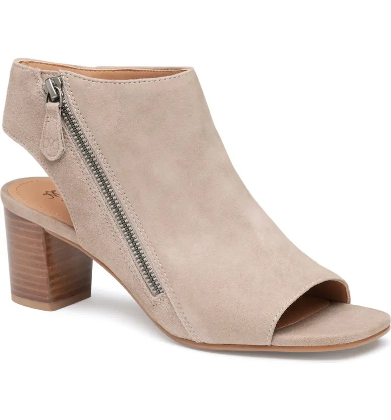 Johnston & Murphy Evenlyn Cutout Open Toe Bootie (Women) | Nordstrom | Nordstrom