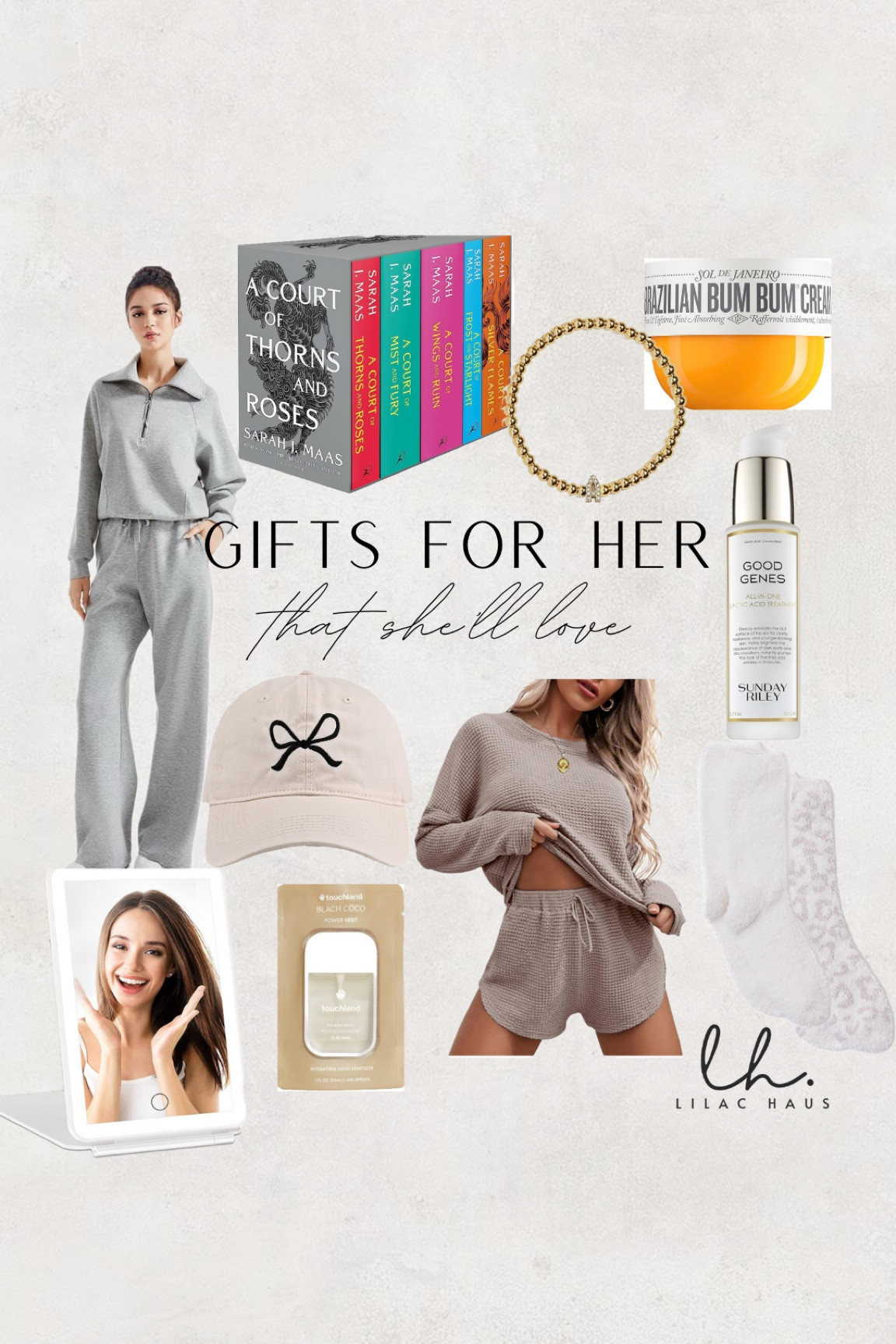 Gift ideas for her! From lounge sets to the best face serum!

#LTKSeasonal #LTKHoliday #LTKGiftGuide