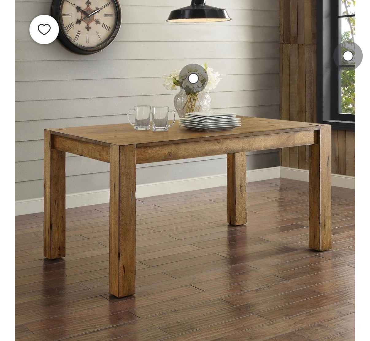 Better Homes & Gardens Bryant Dining Table, Rustic Brown

Walmart table classy

#LTKHome