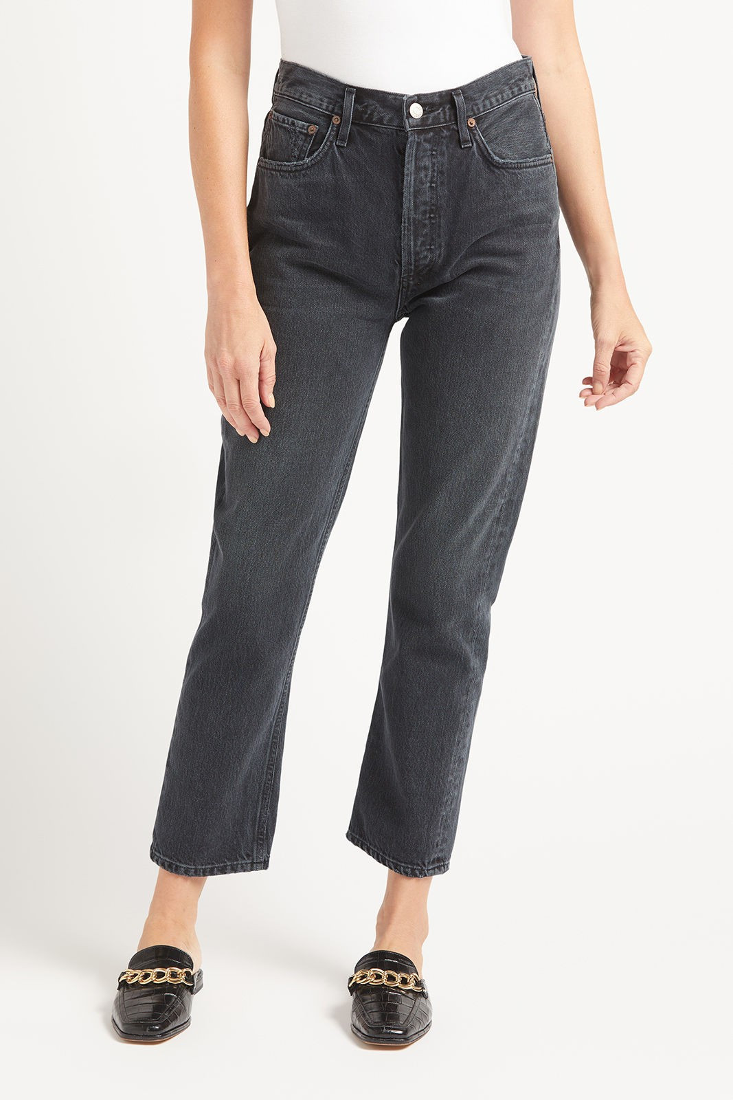 Agolde  Riley High Rise Straight | Evereve