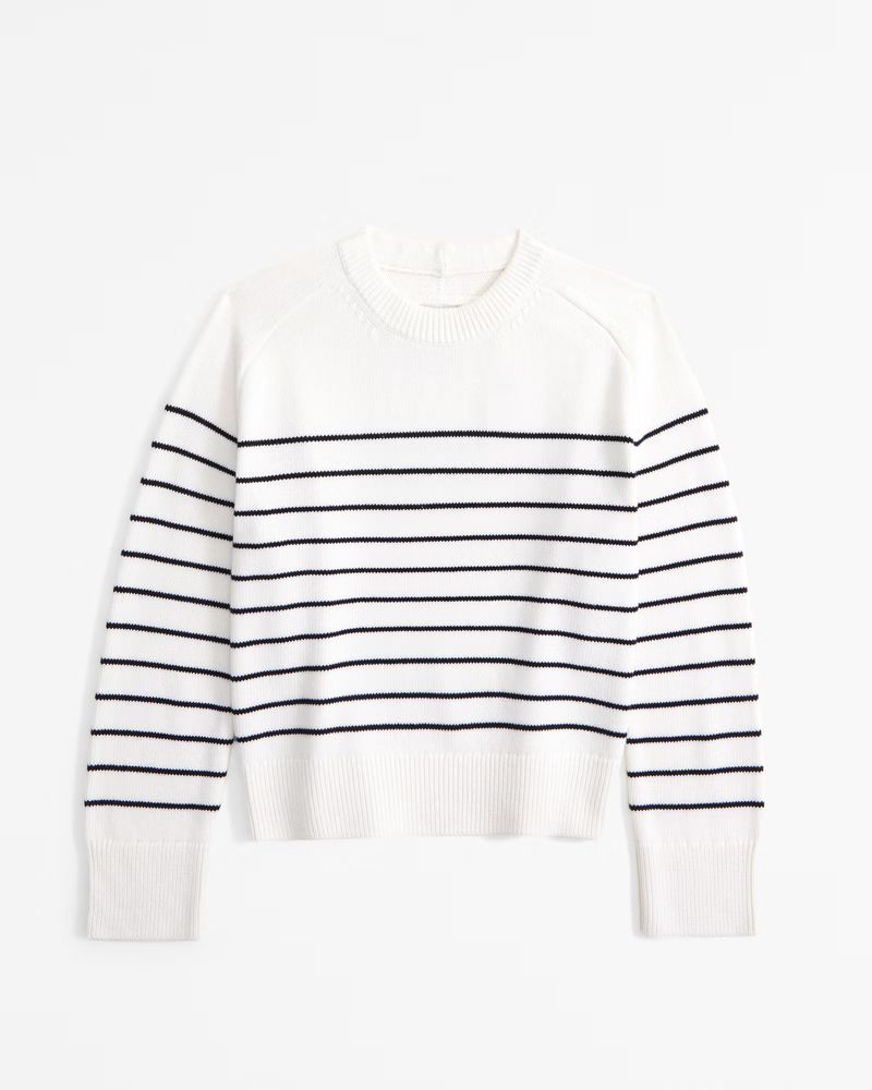 The A&F Madeline Crew Sweater | Abercrombie & Fitch (US)