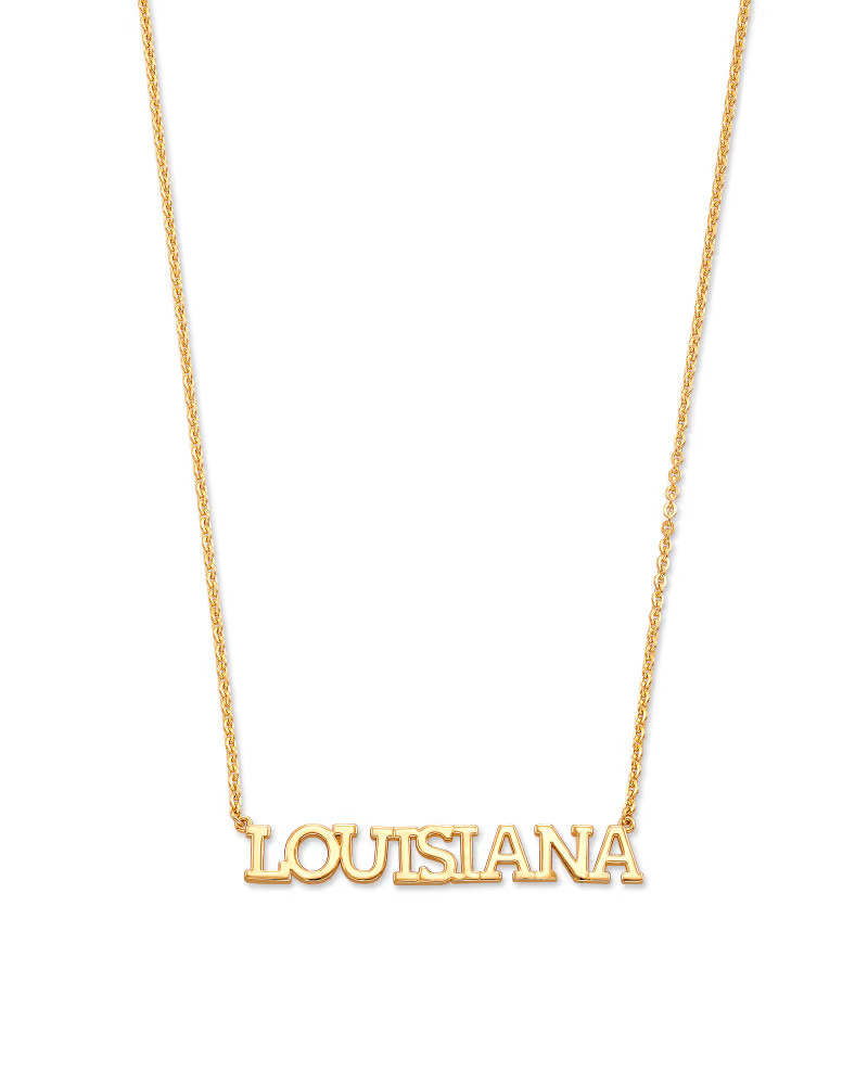 Louisiana Pendant Necklace in 18k Yellow Gold Vermeil | Kendra Scott | Kendra Scott