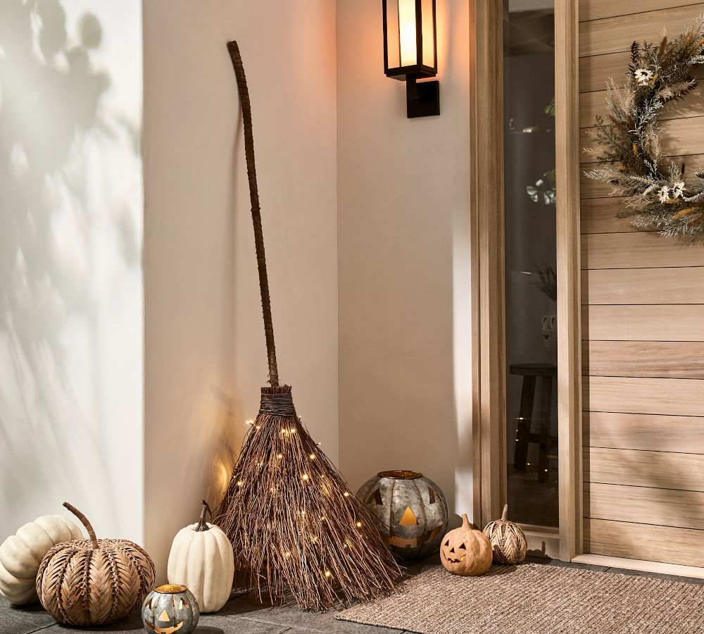 Broom with Lights | Pottery Barn (US)