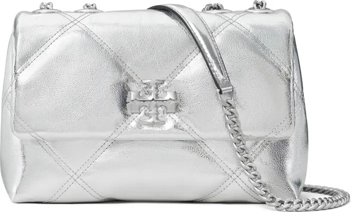 Tory Burch Small Kira Quilted Metallic Leather Shoulder Bag | Nordstrom | Nordstrom